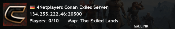 4Netplayers Conan Exiles Server