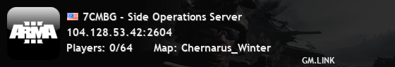 7CMBG - Side Operations Server