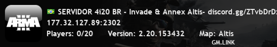 SERVIDOR 4i20 BR - Invade & Annex Altis- discord.gg/ZTvbDrDz