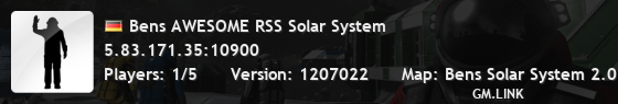 Bens AWESOME RSS Solar System