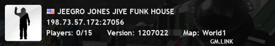 JEEGRO JONES JIVE FUNK HOUSE