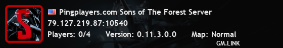 Pingplayers.com Sons of The Forest Server