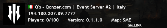 Q's - Qonzer.com | Event Server #2 | Italy