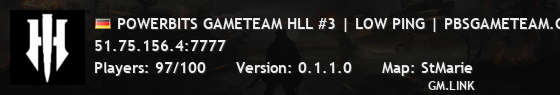 POWERBITS GAMETEAM HLL #3 | LOW PING | PBSGAMETEAM.COM