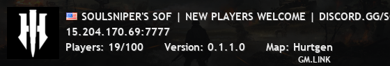 SOULSNIPER'S SOF | NEW PLAYERS WELCOME | DISCORD.GG/SOULSNIPER