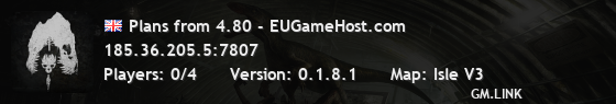 Plans from 4.80 - EUGameHost.com