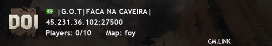 |G.O.T|FACA NA CAVEIRA|