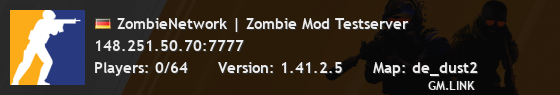 ZombieNetwork | Zombie Mod Testserver