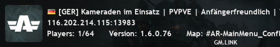 [GER] Kameraden im Einsatz | PVPVE | Anfängerfreundlich | W.I.P. | Crossplay