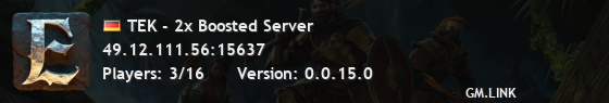 TEK - 2x Boosted Server