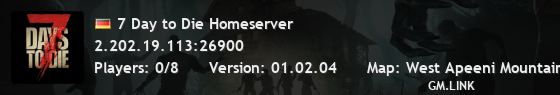 7 Day to Die Homeserver