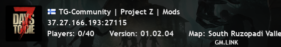 TG-Community | Project Z | Mods