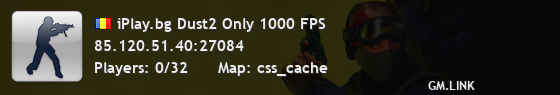 iPlay.bg Dust2 Only 1000 FPS