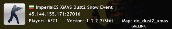 ImperialCS XMAS Dust2 Snow Event