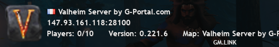 Valheim Server by G-Portal.com