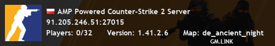 AMP Powered Counter-Strike 2 Server