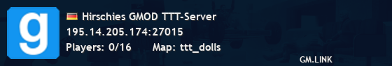Hirschies GMOD TTT-Server