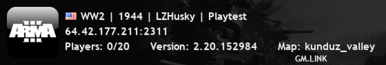 WW2 | 1944 | LZHusky | Playtest