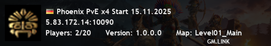 Phoenix PvE x4 Start 15.11.2025