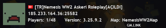 [TR]Nemesis WW2 Askeri Roleplay[AÇILDI]