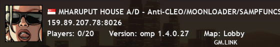 MHARUPUT HOUSE A/D - Anti-CLEO/MOONLOADER/SAMPFUNCS