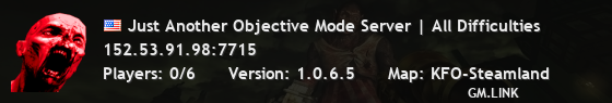 Just Another Objective Mode Server | All Difficulties