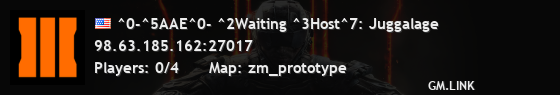 ^0-^5AAE^0- ^1Round^7:27 ^3Host^7:Juggalage