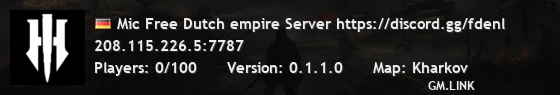 Mic Free Dutch empire Server https://discord.gg/fdenl