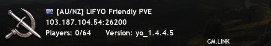 [AU/NZ] LIFYO Friendly PVE