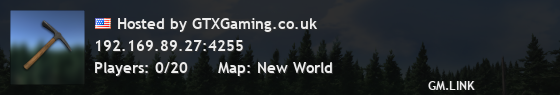 Hosted by GTXGaming.co.uk