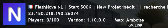 FlashNova NL | Start 500K | New Projet inédit ! | recherche PD