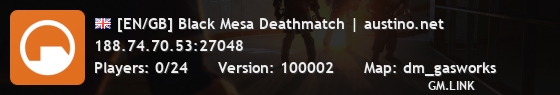 [EN/GB] Black Mesa Deathmatch | austino.net
