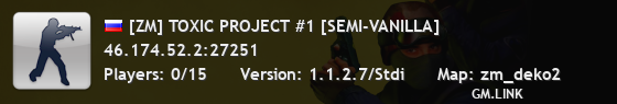 [ZM] TOXIC PROJECT #1 [SEMI-VANILLA]