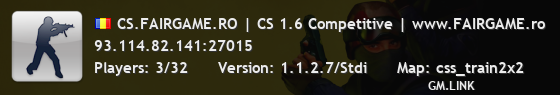 CS.FAIRGAME.RO | CS 1.6 Competitive | www.FAIRGAME.ro