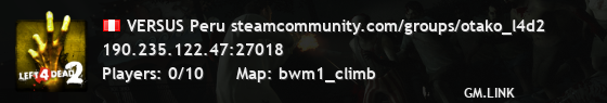 VERSUS Peru steamcommunity.com/groups/otako_l4d2