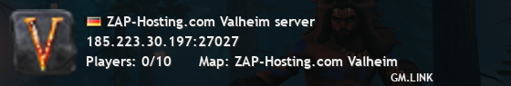 ZAP-Hosting.com Valheim server