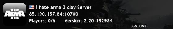 I hate arma 3 clay Server