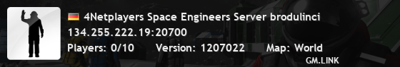 4Netplayers Space Engineers Server brodulinci