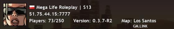 Mega Life Roleplay | S13