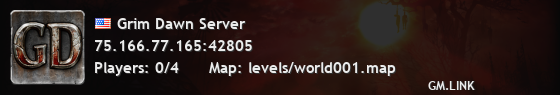 Grim Dawn Server