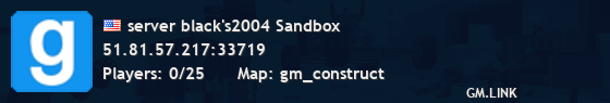 server black's2004 Sandbox