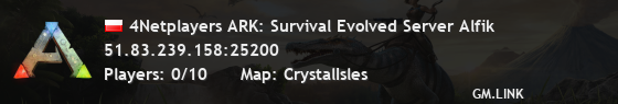 4Netplayers ARK: Survival Evolved Server Alfik