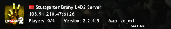 Stuttgarter Brony L4D2 Server
