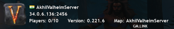 AkhilValheimServer