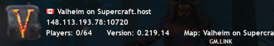 Valheim on Supercraft.host