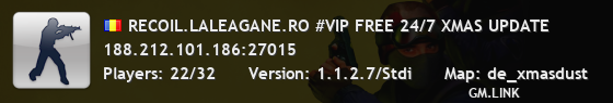 RECOIL.LALEAGANE.RO #VIP FREE 24/7 XMAS UPDATE