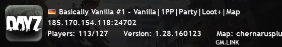 Basically Vanilla #1 - Vanilla|1PP|Party|Loot+|Map