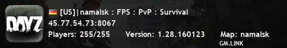[US]|namalsk : FPS : PvP : Survival