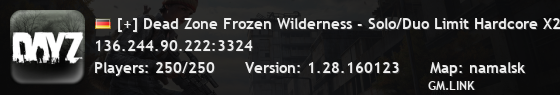 [+] Dead Zone Frozen Wilderness - Solo/Duo Limit Hardcore X20 Lo
