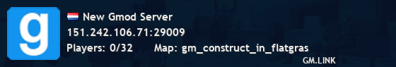 New Gmod Server